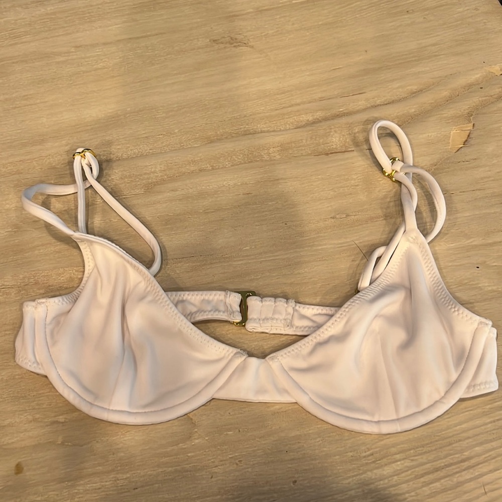 White Bikini Top